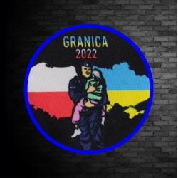 Naszywka GRANICA 2022 - POLICJA